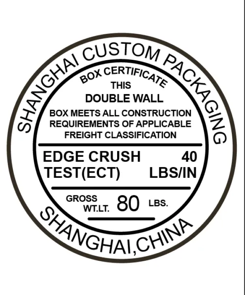 box strength test certificate