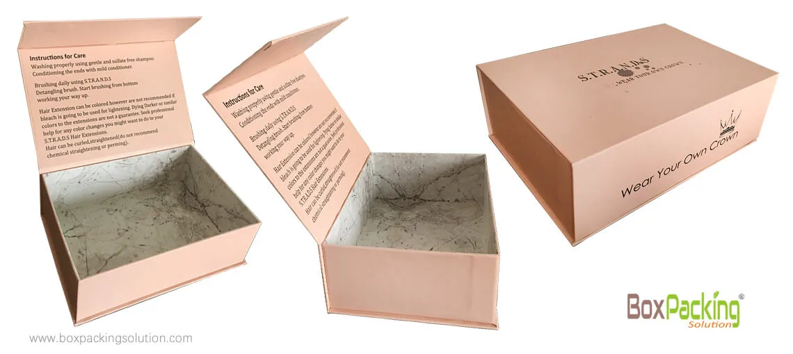 Biodegradable Custom Printed Rigid Box For Gifts
