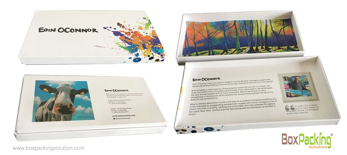 Eco Friendly Painting Pen Packaging Box