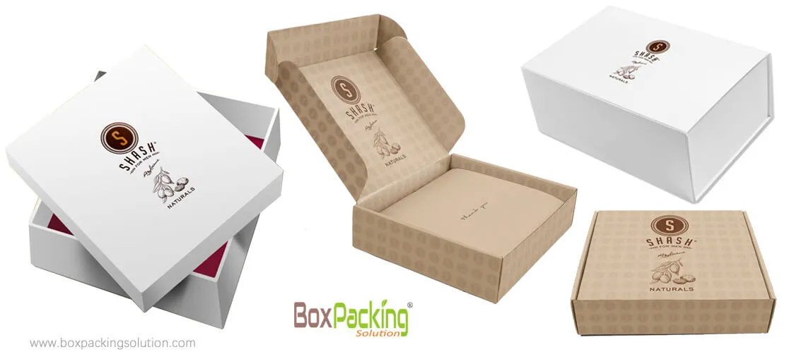 Original Natural Cardboard Box Custom Made To Size