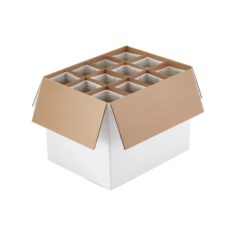 Bottle glass storage boxes