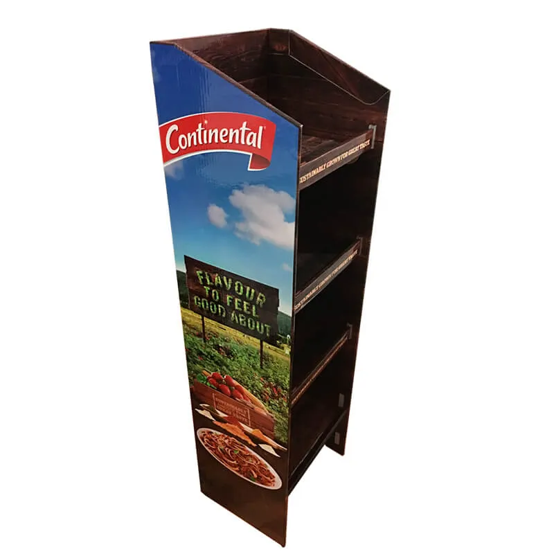 Cardboard Corrugated Displays For Food 1