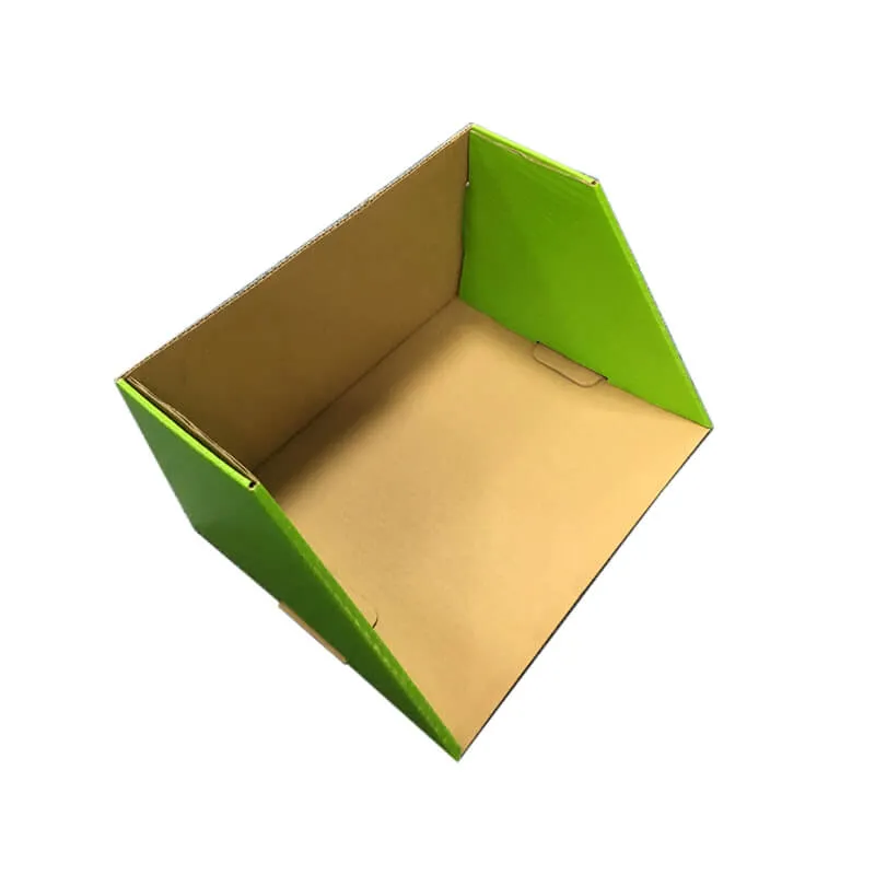 Cardboard tray paper display box.