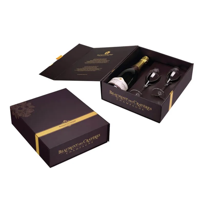 Champagne packaging gift box
