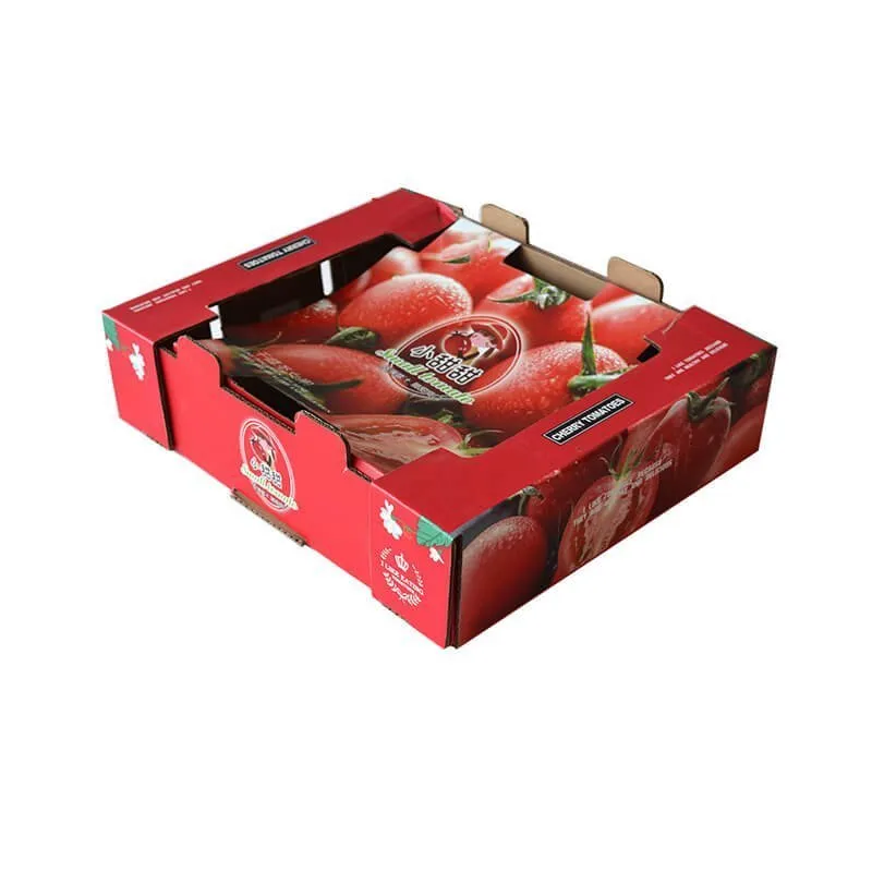 Cherry tomatoes packaging box