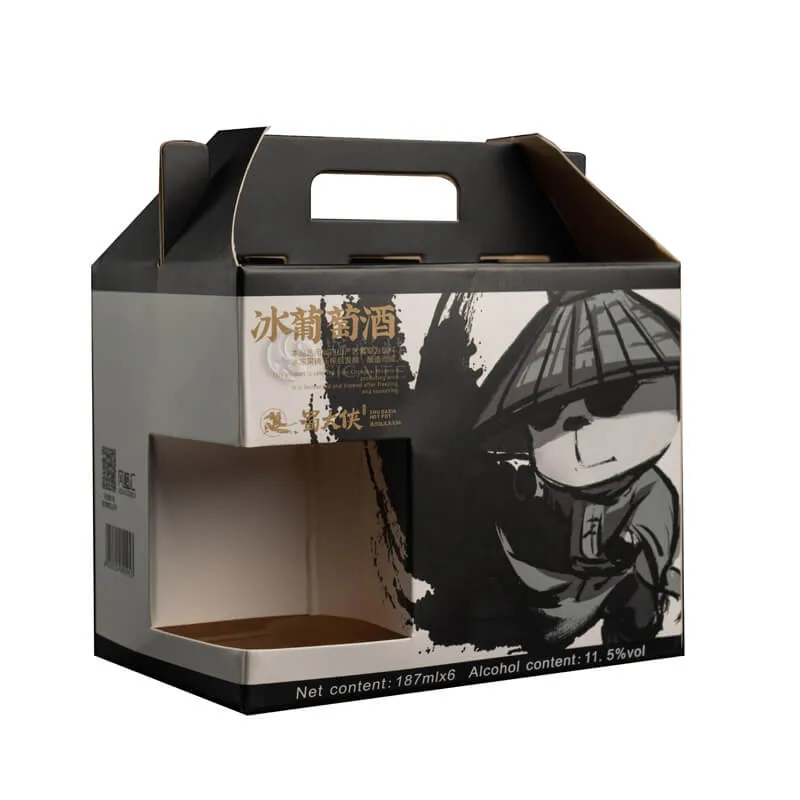 Corrugated beverage carry carton