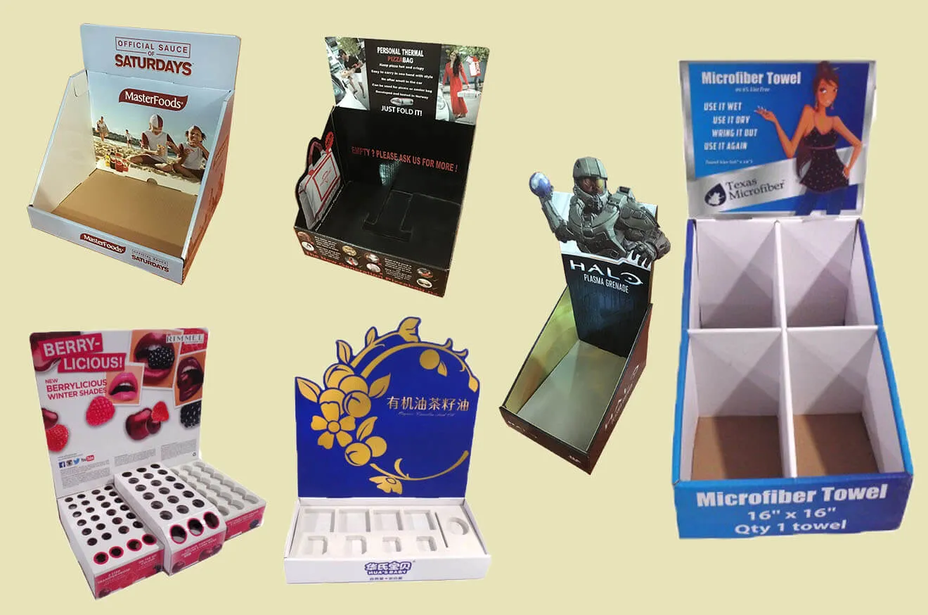 Cardboard Couunter Display