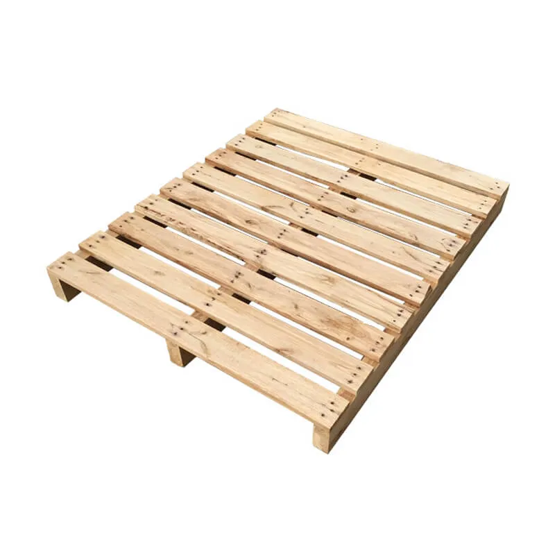 Crossed Wooden Pallets