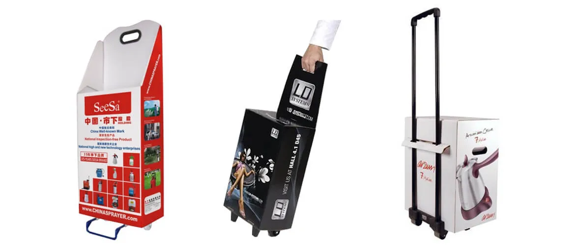 Custom Cardboard Trolley