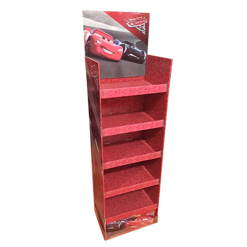 Custom Corrugated Cardboard Counter Displays For Auto Parts 1