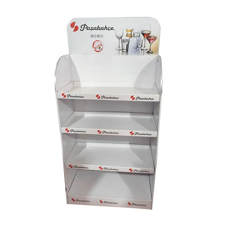 Custom Corrugated Displays For Wine Glass 1