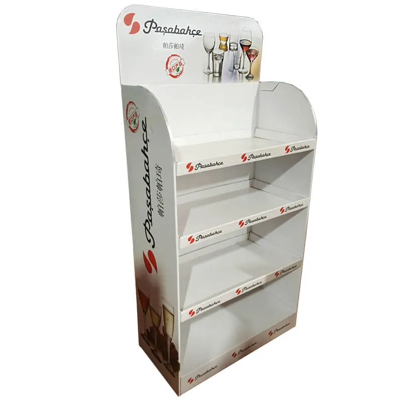 Custom Corrugated Displays For Wine Glass 2