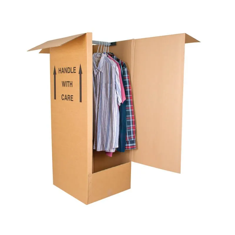 Corrugated wardrobe packaging box | apparel boxes | garment boxes