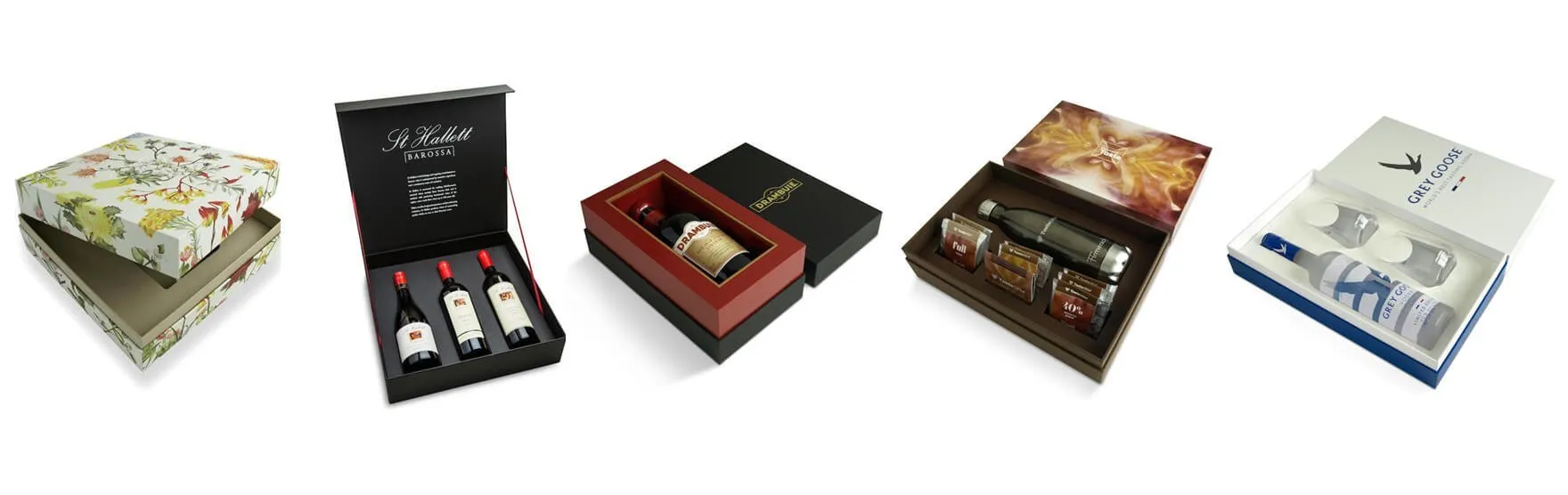 Custom Printed Beer Wine Beverage Packaging Box