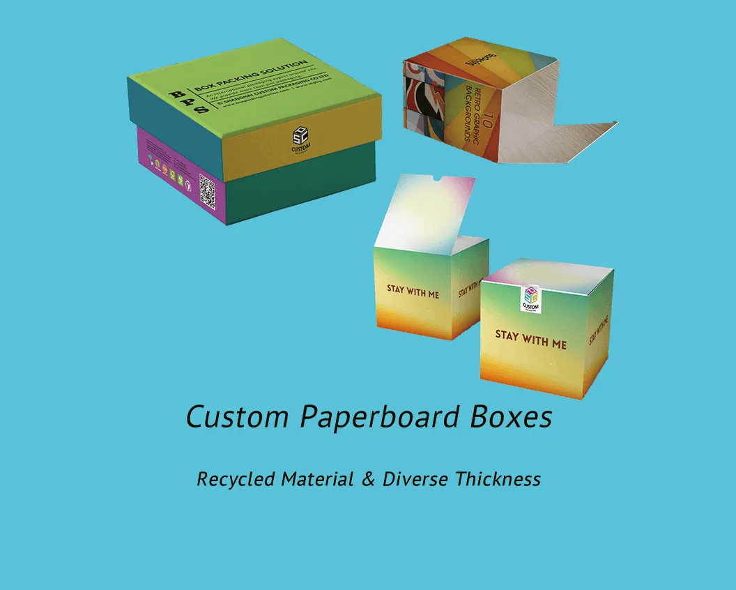 we offer all kinds of custom printed folding cartons for cosmetics, food, consumer products industry, and so on.