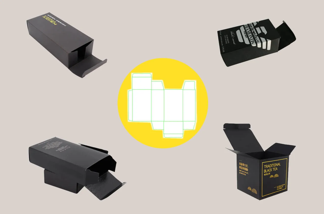 Custom Tuck End Paperboard Boxes