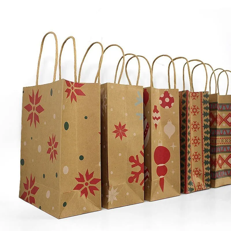 Flexo printed kraft paper bag Flexo printed kraft paper bag