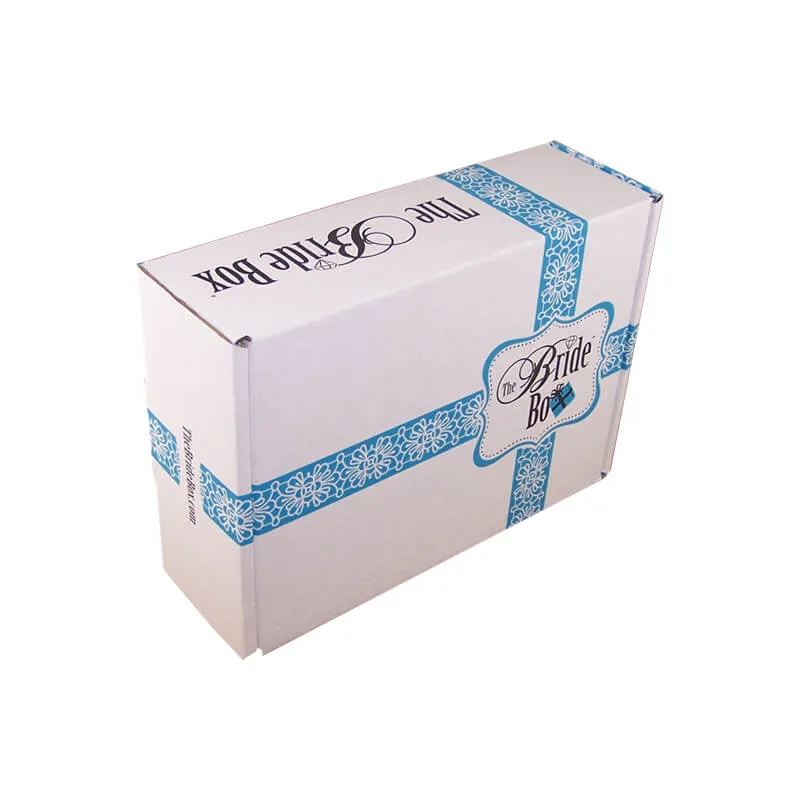 Flexo printing white corrugated box Flexo printing white corrugated box
