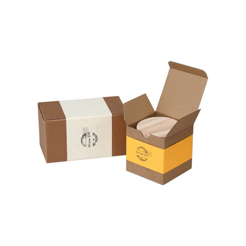 Flexo printting retail packaging box with paper sleeve