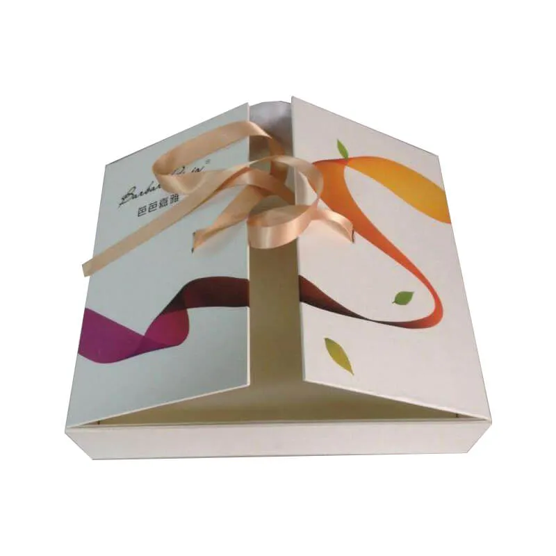 Gift box ribbon closure for women underwear