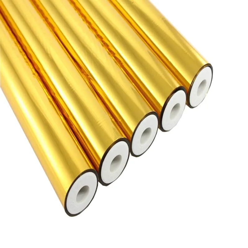 Metalic foil paper gold foil paper