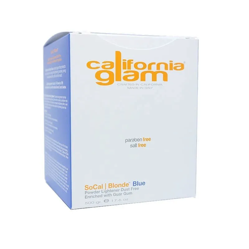 Hair beauty products packaging box for California Glam