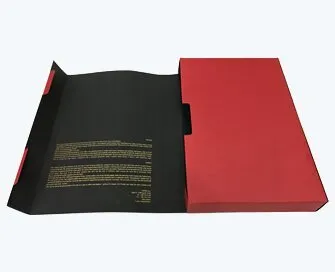 Luxury book shape box for men’s shirt Luxury book shape box for men's shirt