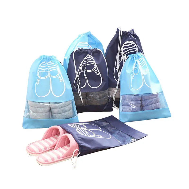 Non-woven sack for shoes