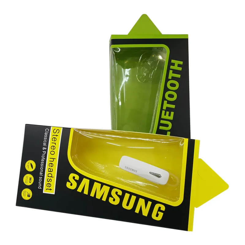 Paper Packaging Box with Plastic Blister Insert