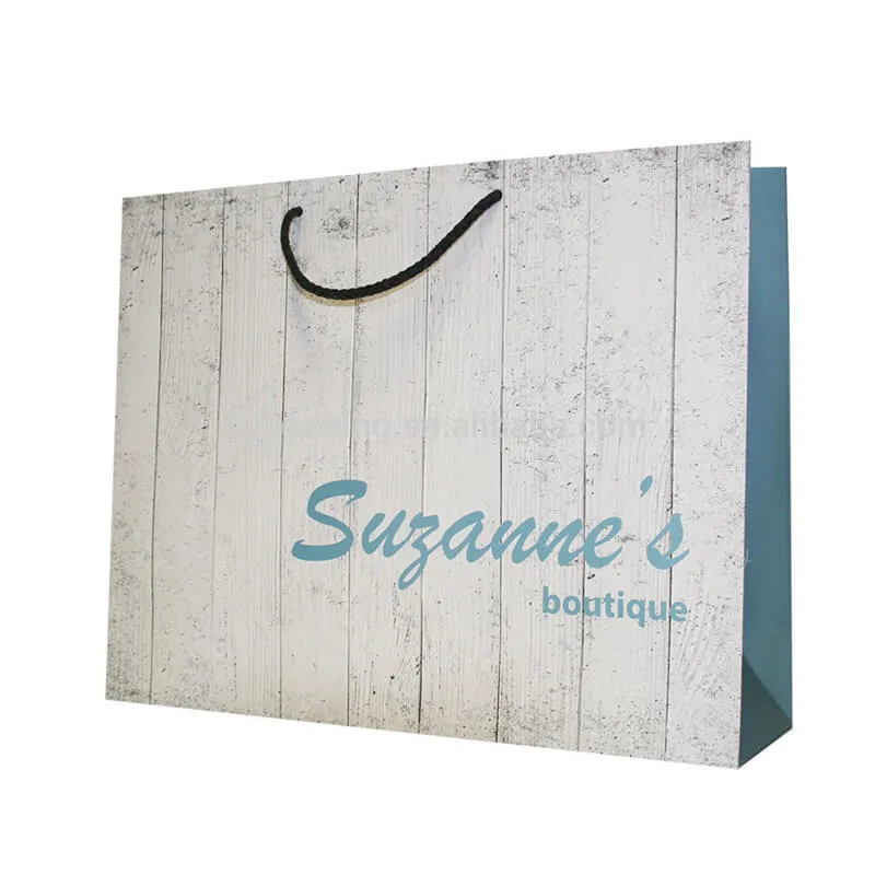 Paper bag for boutique women dress