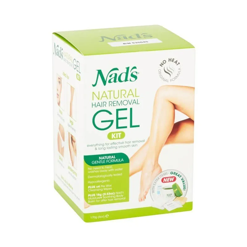 Paper box for hair removal gel