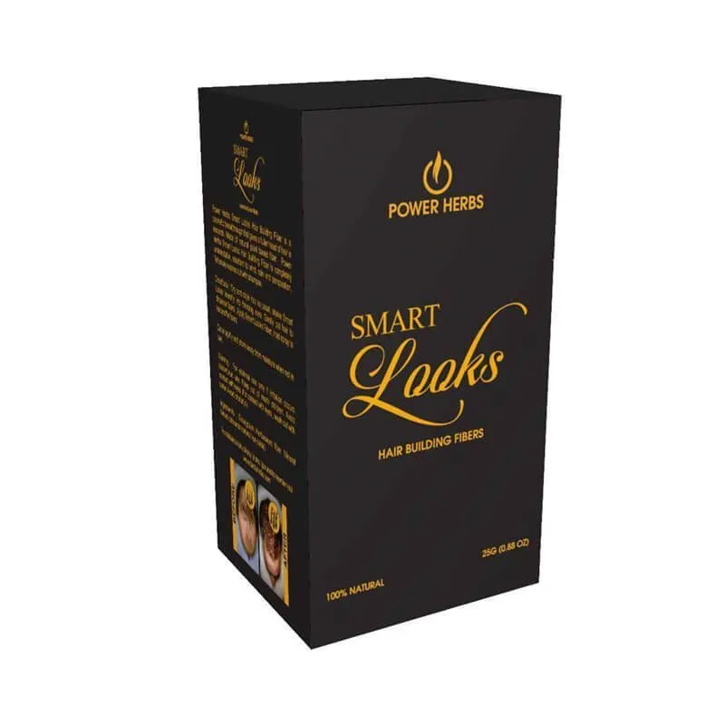 Paper box packaging for hair building Fibers