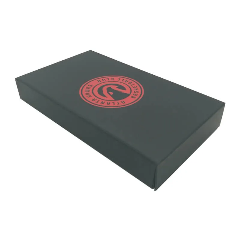 Perfume box laminated with soft touch film