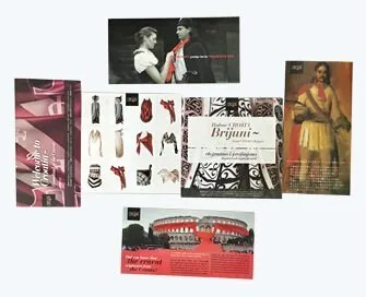 Printed promotion card and post cards Printed promotion card and post cards