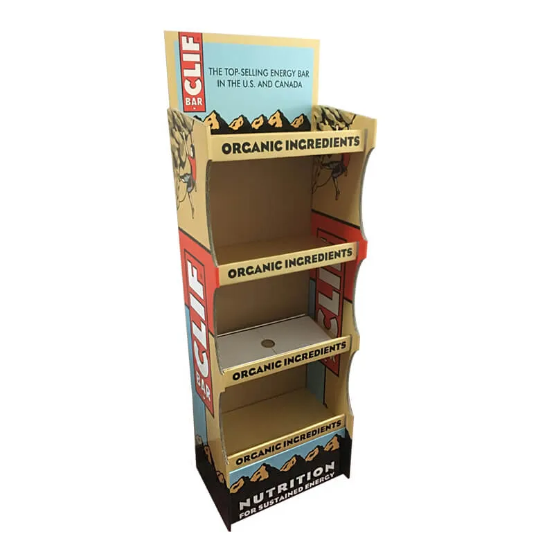 Rigid Corrugated Display Box For Snack Bar 2