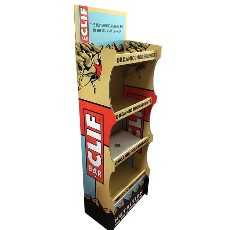 Rigid Corrugated Display Box For Snack Bar 3