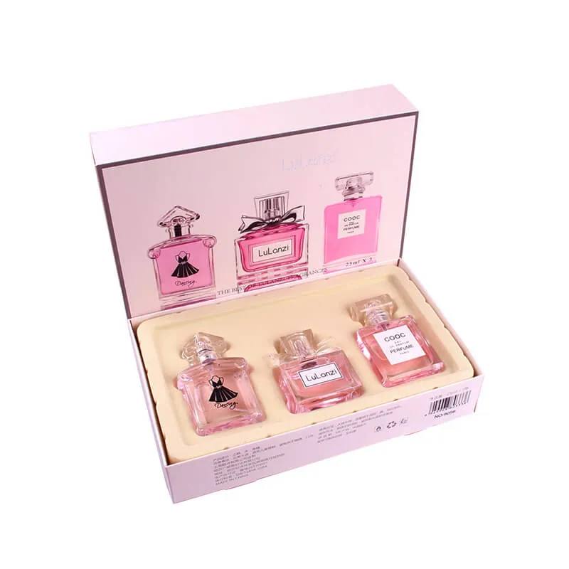 Rigid gift box for perfume set