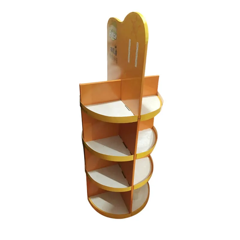 Round Corrugated Counter Displays 1