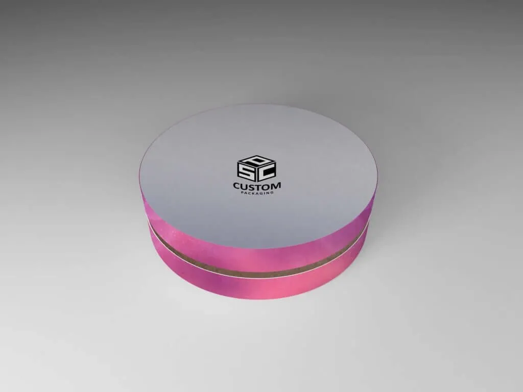Round Cosmetics Packaging tube box
