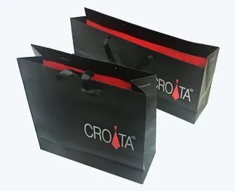 Shoes paper bag with matt lamination Shoes paper bag with matt lamination