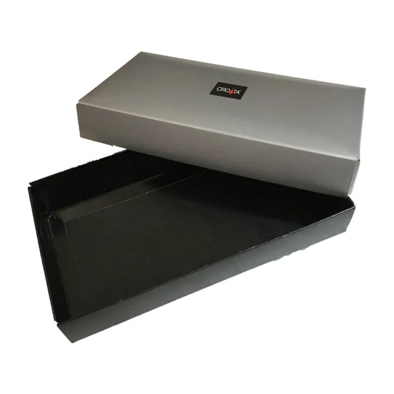 Silver Printed Telescope Shape Paper Box