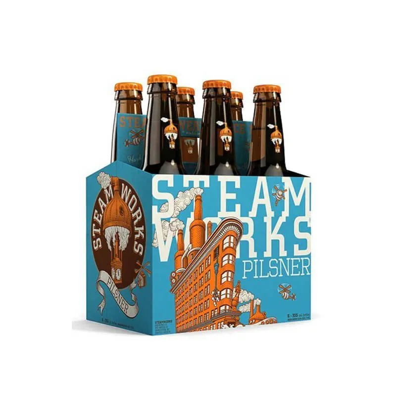 Six pack beer carry box