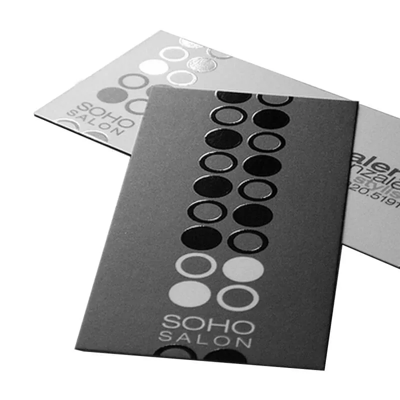 Spot UV varnish business card name card