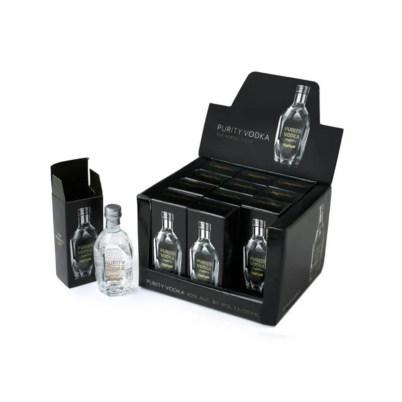 Vodka counter top display