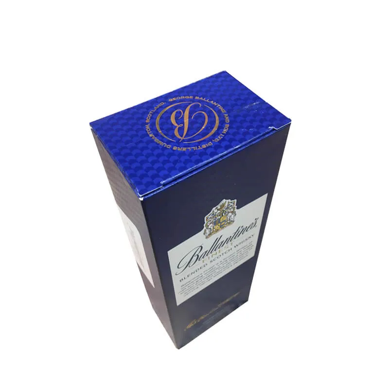 Vodka packaging box