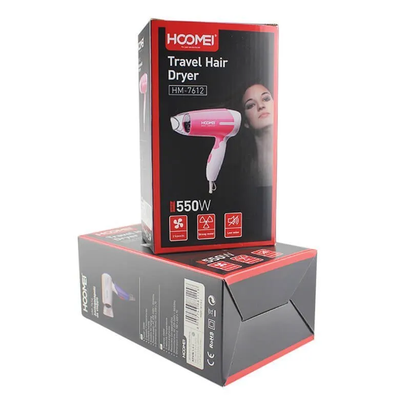 corrugated packing box for the hair dryer
