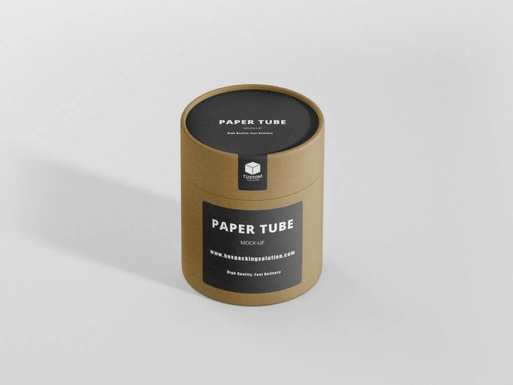 customized printed cardboard tube boxes