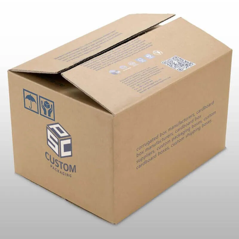 customized printed master carton packaging mock up