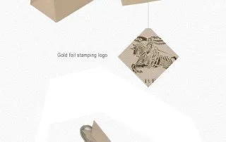 luxury paper bag handmade