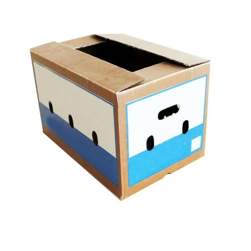 wax coated sea food packaging box